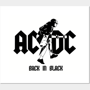 BACK IN BLACK Posters and Art